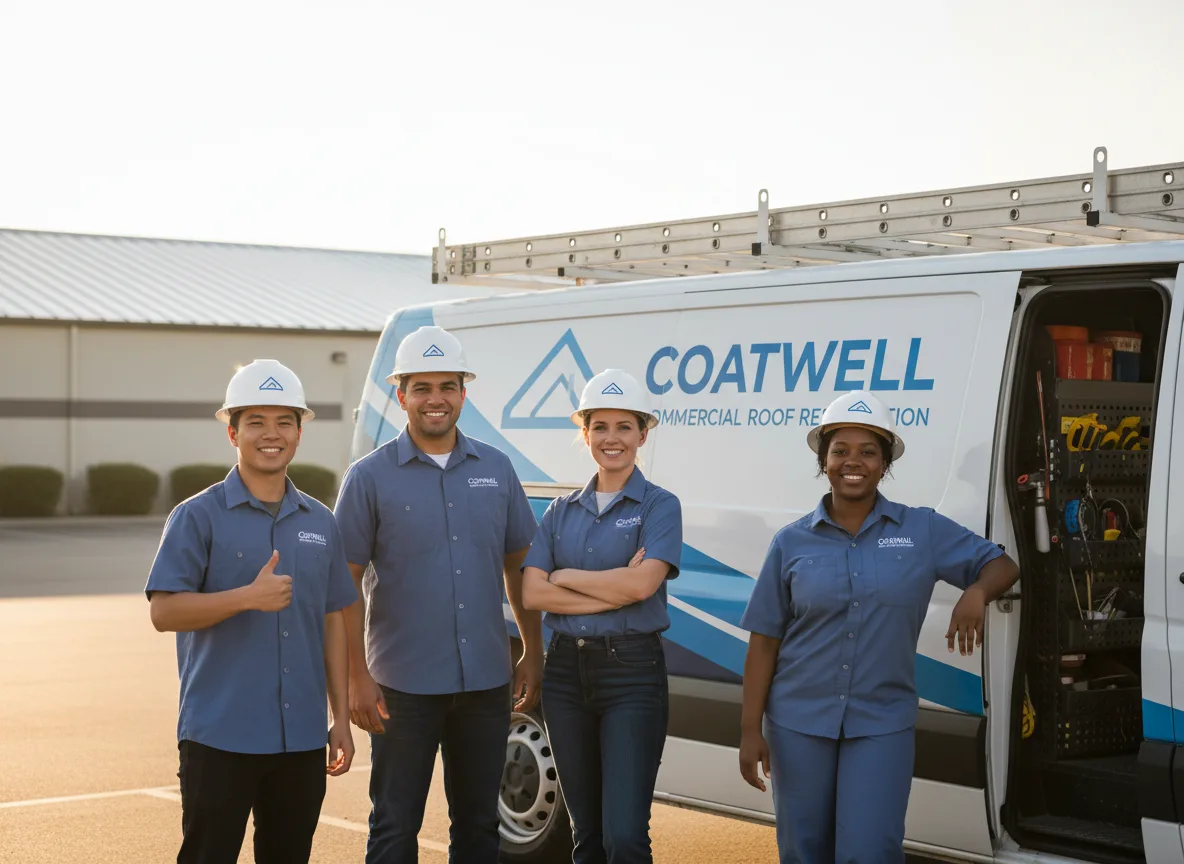 Commercial roof coating company in Cedarville, NJ
